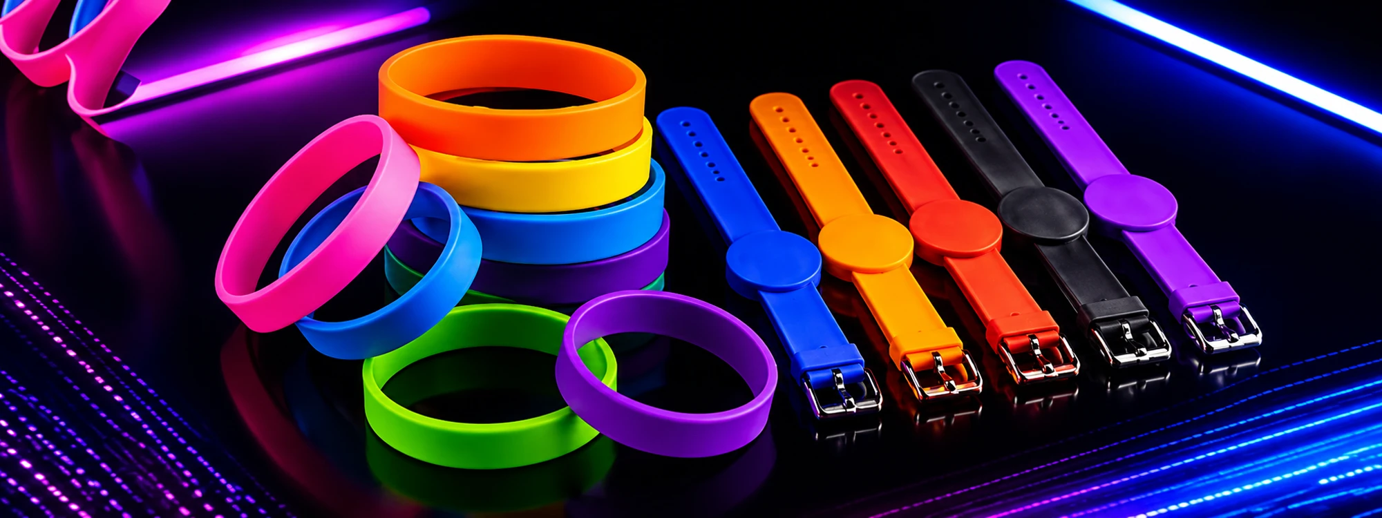 Pulseiras de Silicone