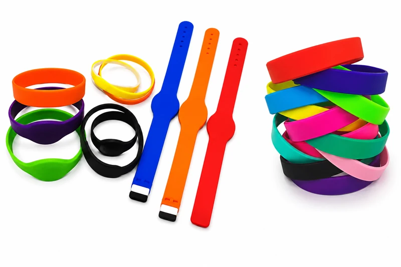Pulseira de Silicone Reutilizável